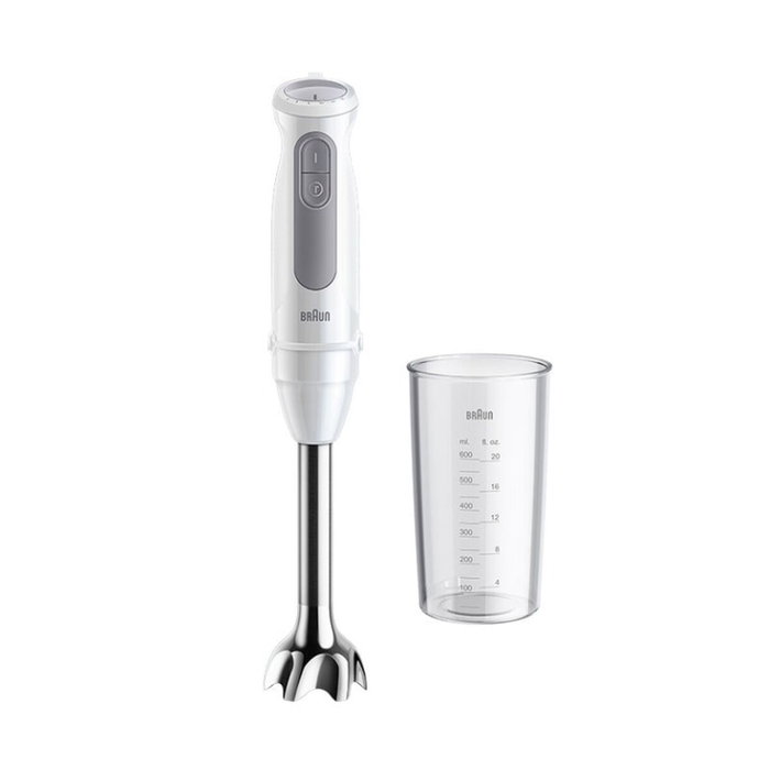 Braun MultiQuick 5 MQ 50001 M Batidora de inmersión 1000 W Gris, Blanco Braun MultiQuick 5 MQ 50001 M Batidora de inmersión 1000 W Gris, Blanco
