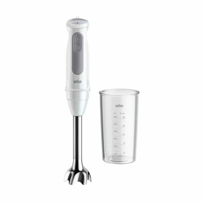 Braun MultiQuick 5 MQ 50001 M Batidora de inmersión 1000 W Gris, Blanco Braun MultiQuick 5 MQ 50001 M Batidora de inmersión 1000 W Gris, Blanco