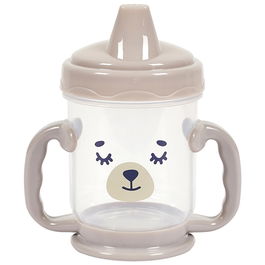 Tom et Zoe Vaso para Bebé con Asas, Válvula Anti-Fugas, Medidas en ml y oz, 210 ml