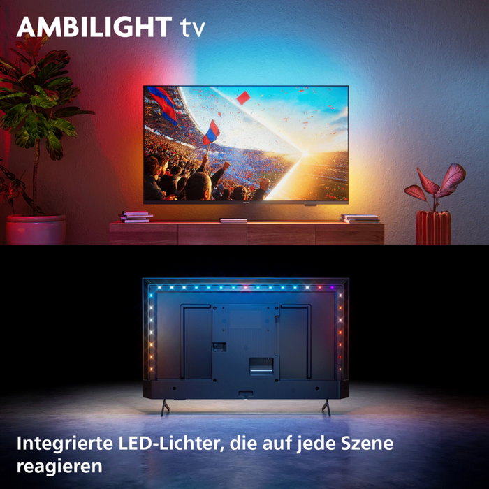 Philips 55PQS8501/12 Televisor QLED 4K Ultra HD Ambilight