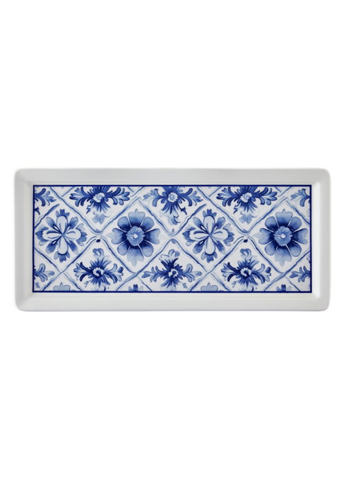 Hermia ODL0007 Bandeja de Cerámica Amarilla 35 x 16 x 2 cm