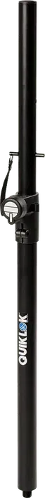 QUIKLOK Tubo para Altavoz de Aluminio Ajustable con Tornillo M20, Acero, Altura 800-1100 mm, Carga Máx. 56.60 kg