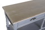 DKD Home Decor Buffet Victoria Gris con 2 Cajones