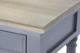 DKD Home Decor Buffet Victoria Gris con 2 Cajones