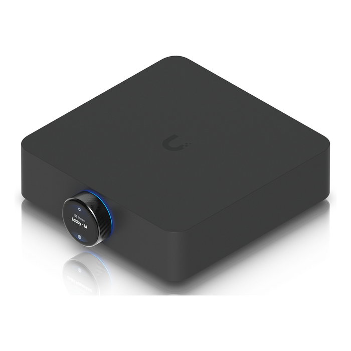 Ubiquiti Networks PowerAmp Amplificador de Red Estéreo de 130 W por Canal (260 W total) Clase D, Dolby Atmos, WiFi, Ethernet, para Hogar - Negro