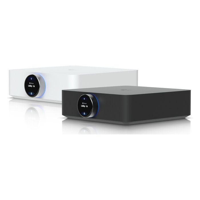 Ubiquiti Networks PowerAmp Amplificador de Red Estéreo de 130 W por Canal (260 W total) Clase D, Dolby Atmos, WiFi, Ethernet, para Hogar - Negro