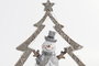 DKD Home Decor Figura de Árbol Blanco con LED en Resina