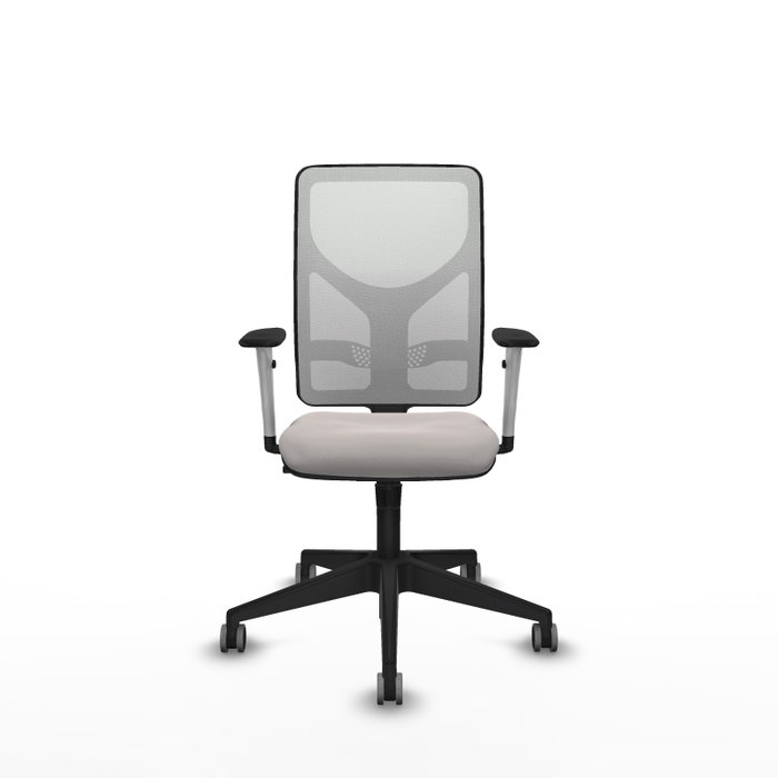 PIQUERAS Y CRESPO Silla de oficina Motilla con mecanismo Sincro, Blanco PIQUERAS Y CRESPO Silla de oficina Motilla con mecanismo Sincro, Blanco
