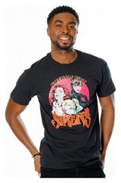 Gotham City Sirens Camiseta Vintage Poster Talla XXL