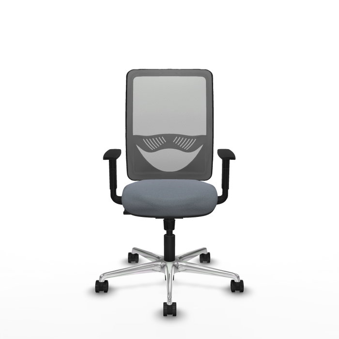PIQUERAS Y CRESPO Silla de oficina Zulema Gris con Mecanismo Sincro PIQUERAS Y CRESPO Silla de oficina Zulema Gris con Mecanismo Sincro
