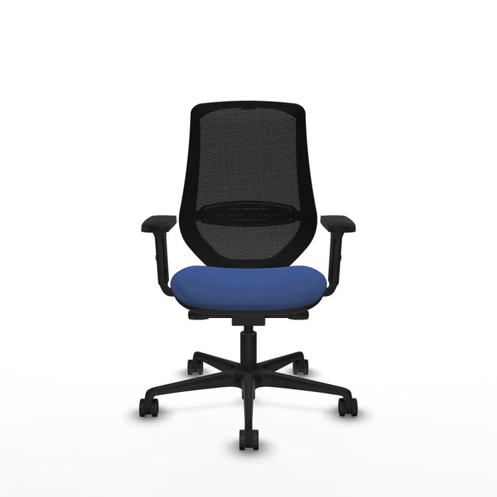 PIQUERAS Y CRESPO Silla de oficina Mardos con mecanismo Sincro/Traslack, Azul marino y Negro PIQUERAS Y CRESPO Silla de oficina Mardos con mecanismo Sincro/Traslack, Azul marino y Negro
