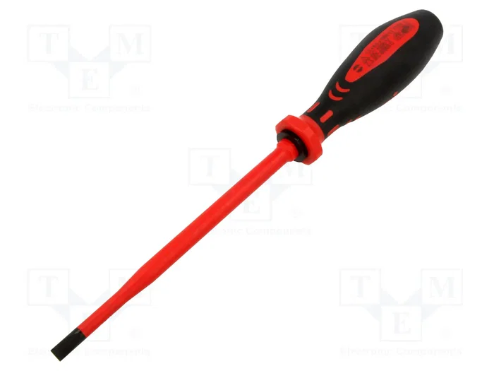 CIMCO Destornillador plano slim aislado 6,5x1,2mm CIMCO Destornillador plano slim aislado 6,5x1,2mm