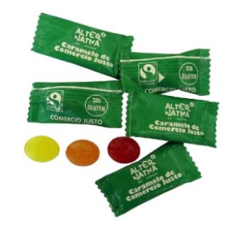 ALTERNATIVA 3 Mini Caramelos Bolsa 1Kg 445 Unidades - Sabor Fresa, Limón, Naranja y Cola - Azúcar Ecológico, Sin Gluten ALTERNATIVA 3 Mini Caramelos Bolsa 1Kg 445 Unidades - Sabor Fresa, Limón, Naranja y Cola - Azúcar Ecológico, Sin Gluten