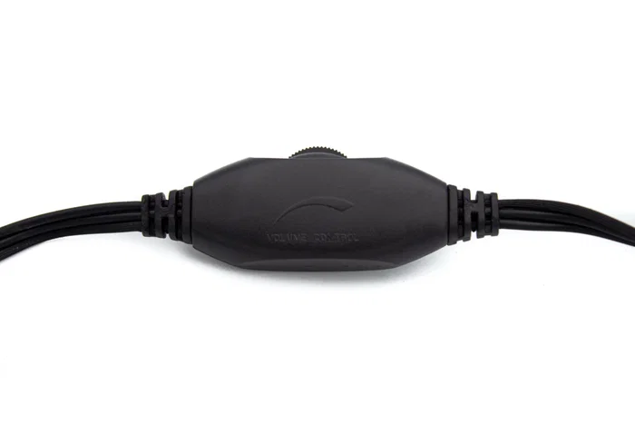 Nilox CHAT LIVE 2 - Auriculares de Diadema Ajustable con Micrófono Plegable, Ideal para Llamadas y Música, Cable 1.8m, Color Negro