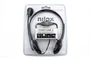 Nilox CHAT LIVE 2 - Auriculares de Diadema Ajustable con Micrófono Plegable, Ideal para Llamadas y Música, Cable 1.8m, Color Negro