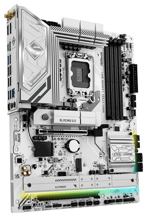 ASRock B860 Steel Legend WiFi ATX DDR5 Blanco
