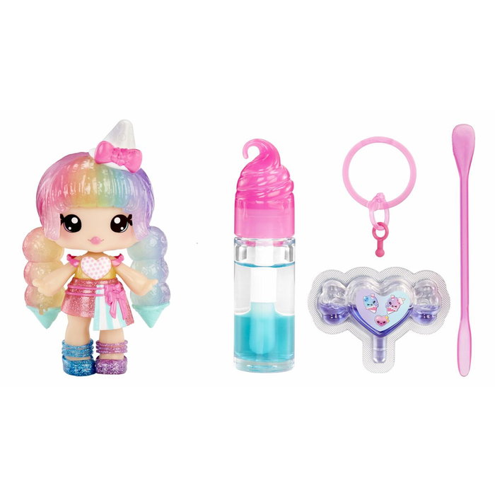 Yummiland Muñeca de brillo labial Stephie Snowcone - Combo de cambio de color Yummiland Muñeca de brillo labial Stephie Snowcone - Combo de cambio de color