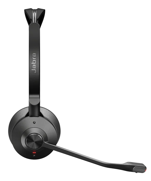 Jabra Engage 55 SE - Auriculares de diadema inalámbricos DECT para oficina/UC, alcance 150m, 13h batería, Negro, con estación de carga, referencia 9655-435-111