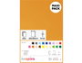 Innspiro Goma EVA amarillo oscuro láminas 20x30cm x 1mm (20 unidades)
