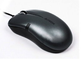 A4-Tech OP-560NU Ratón de Oficina Negro