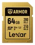 Lexar ARMOR GOLD 64 GB SDXC UHS-II Oro
