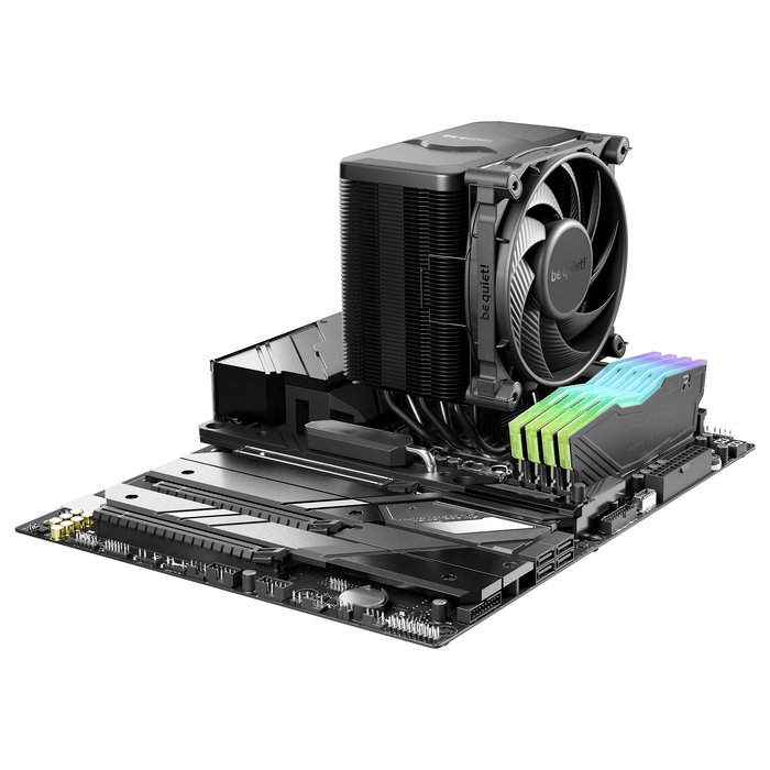 be quiet! Dark Rock 5 Ventilador CPU, Refrigerador de Aire, TDP 210W, Compatible LGA1700/1200/1151/1150/AM5/AM4, 120mm PWM, Negro be quiet! Dark Rock 5 Ventilador CPU, Refrigerador de Aire, TDP 210W, Compatible LGA1700/1200/1151/1150/AM5/AM4, 120mm PWM, Negro