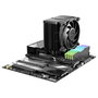 be quiet! Dark Rock 5 Ventilador CPU, Refrigerador de Aire, TDP 210W, Compatible LGA1700/1200/1151/1150/AM5/AM4, 120mm PWM, Negro