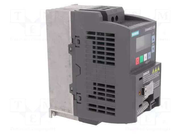SIEMENS SINAMICS V20 Inversor Monofásico 0,55kW 200...240V AC