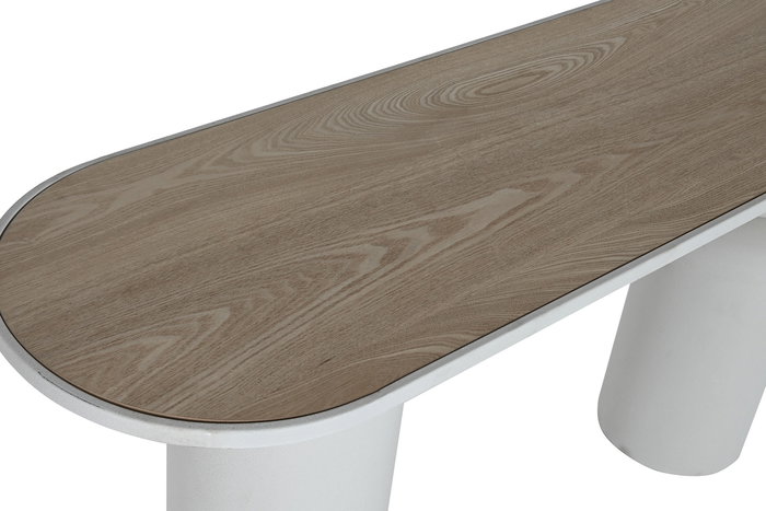 DKD Home Decor Consola Moderno Beige Natural 45 x 77 x 150 cm
