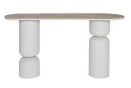 DKD Home Decor Consola Moderno Beige Natural 45 x 77 x 150 cm