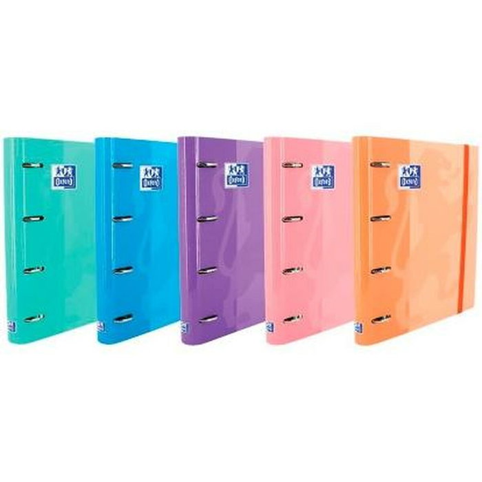 OXFORD Pack de 10 Archivadores Carpebloc A4+ con Recambio y 4 Anillas OXFORD Pack de 10 Archivadores Carpebloc A4+ con Recambio y 4 Anillas