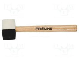 PROLINE Martillo de Goma y Madera 780g 63mm