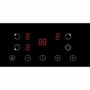 Oceanic Placa de vitrocerámica de 3 zonas, 5200W, Negro