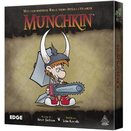 Asmodee Munchkin - Juego de Mesa de Cartas, Fantasía y Humor, PEGI 10, en Español, para 3-6 Jugadores, Ilustrado por John Kovalic, Juegos de Cartas