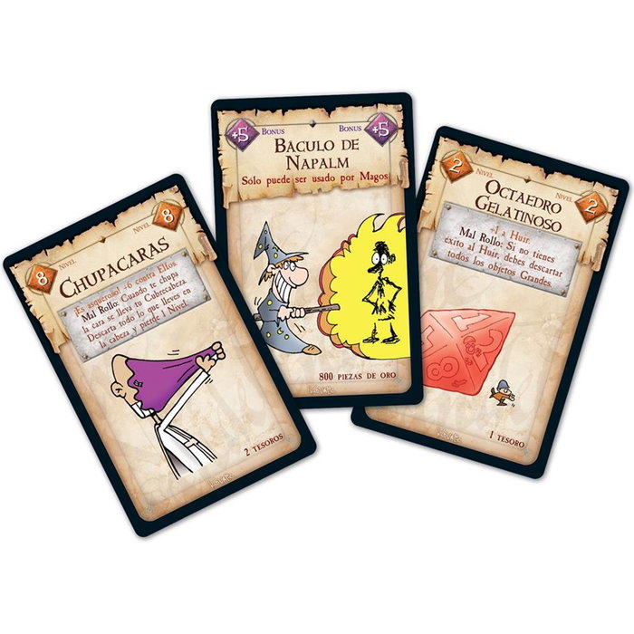 Asmodee Munchkin - Juego de Mesa de Cartas, Fantasía y Humor, PEGI 10, en Español, para 3-6 Jugadores, Ilustrado por John Kovalic, Juegos de Cartas