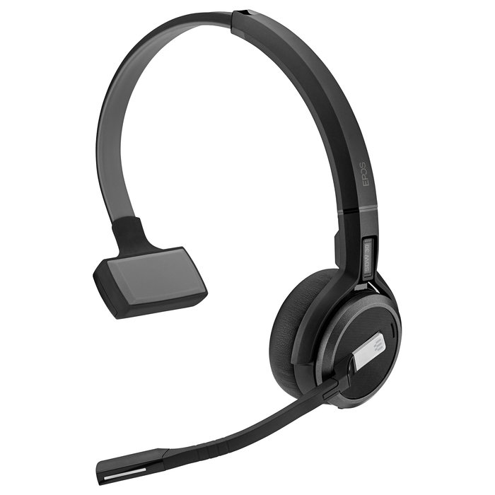 EPOS Impact SDW 5036 Auriculares Inalámbricos DECT para Oficina, Diadema Monoaural con Micrófono Boom y Cancelación de Ruido, Negro - EU/UK/AUS