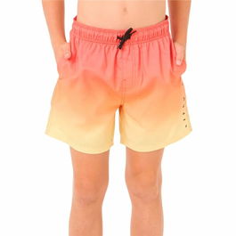 Bañador Niño Rip Curl Fade Volley Rojo Multicolor