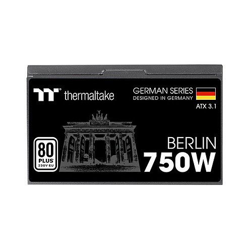 Thermaltake Berlin 750W ATX3.1 80 PLUS White Fuente Alimentación PC No Modular