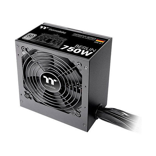 Thermaltake Berlin 750W ATX3.1 80 PLUS White Fuente Alimentación PC No Modular