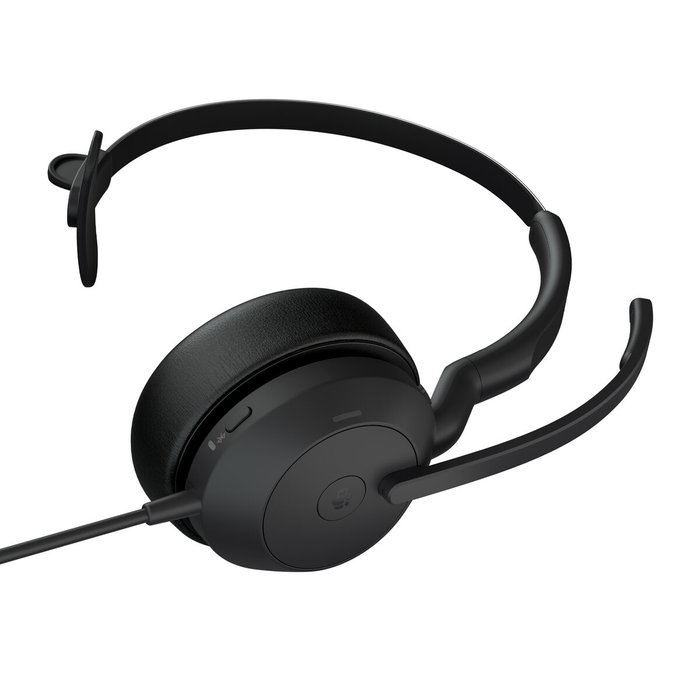 Jabra Evolve2 50 USB-C MS Mono Negro