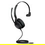 Jabra Evolve2 50 Auriculares Diadema USB-C Mono Bluetooth 5.2 para Oficina Microsoft Teams Negro