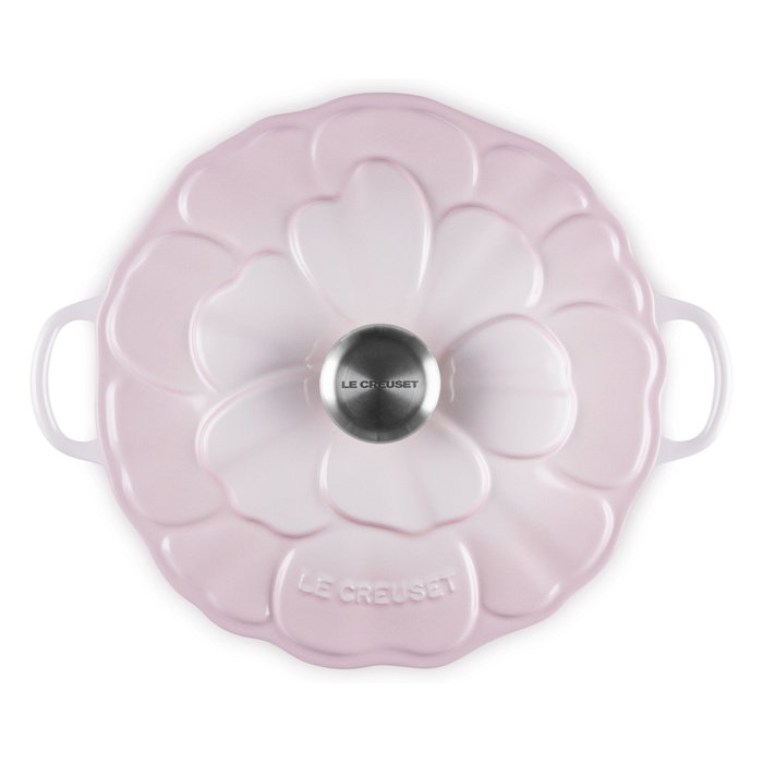 Le Creuset Gourmet-Profitopf Blume 26 cm Shell Pink