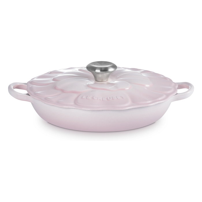 Le Creuset Gourmet-Profitopf Blume 26 cm Shell Pink