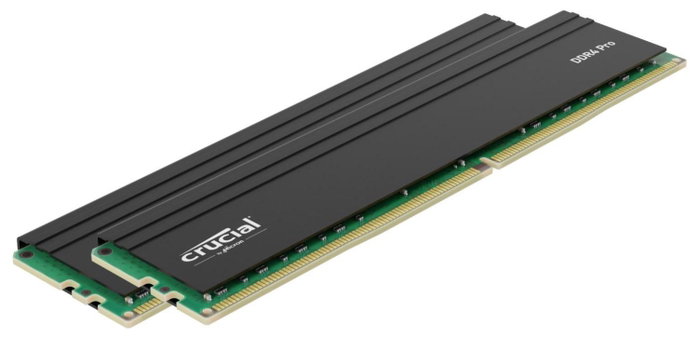 Crucial Pro CP2K32G4DFRA32A 64 GB (2 x 32 GB) DDR4 3200 MHz DIMM