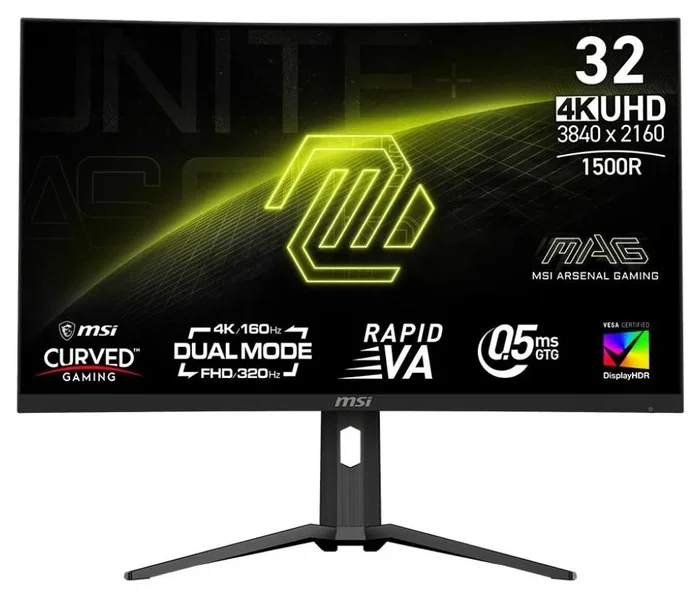 MSI MAG 321CUPDF Monitor Gaming Curvo 31.5 pulgadas 4K 160 Hz VA MSI MAG 321CUPDF Monitor Gaming Curvo 31.5 pulgadas 4K 160 Hz VA