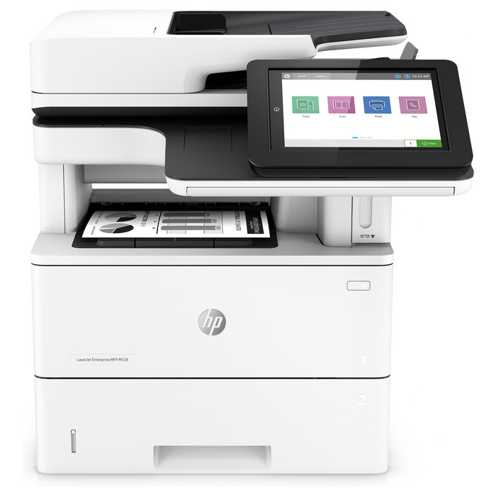 HP LaserJet Enterprise MFP M528f - Impresora Multifunción Laser 4 en 1 Negro y Blanco, A4, 43 ppm, WiFi, Ethernet, Pantalla Táctil 8" HP LaserJet Enterprise MFP M528f - Impresora Multifunción Laser 4 en 1 Negro y Blanco, A4, 43 ppm, WiFi, Ethernet, Pantalla Táctil 8"