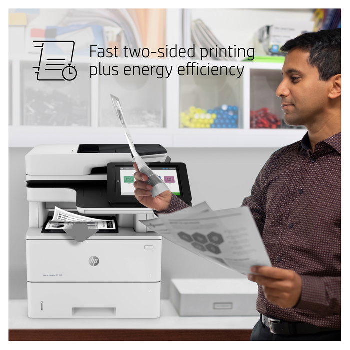 HP LaserJet Enterprise MFP M528f - Impresora Multifunción Laser 4 en 1 Negro y Blanco, A4, 43 ppm, WiFi, Ethernet, Pantalla Táctil 8" HP LaserJet Enterprise MFP M528f - Impresora Multifunción Laser 4 en 1 Negro y Blanco, A4, 43 ppm, WiFi, Ethernet, Pantalla Táctil 8"