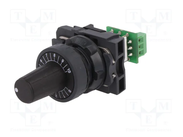 SCHNEIDER ELECTRIC Potenciómetro Harmony XB5 10kΩ Negro