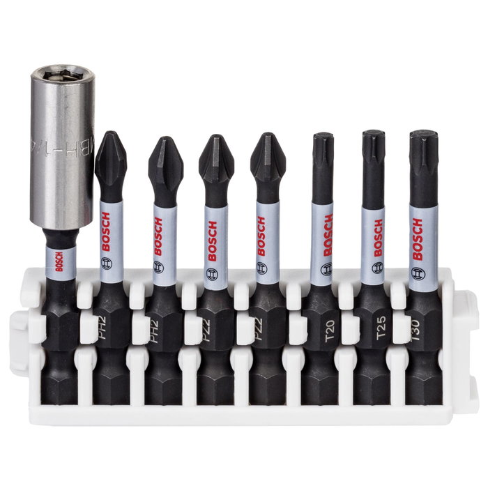 Bosch Impact Control Juego de 8 Puntas de 50 mm