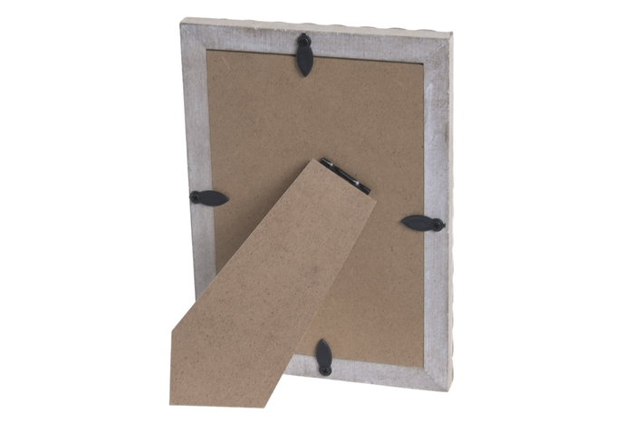 DKD Home Decor Set de Marcos de Fotos 10x15 MDF Beige